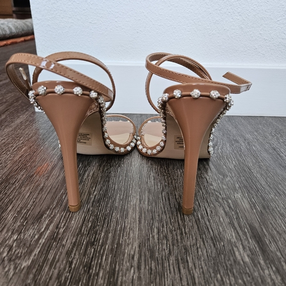 Nude Crystal Heels - Picture 5 of 7